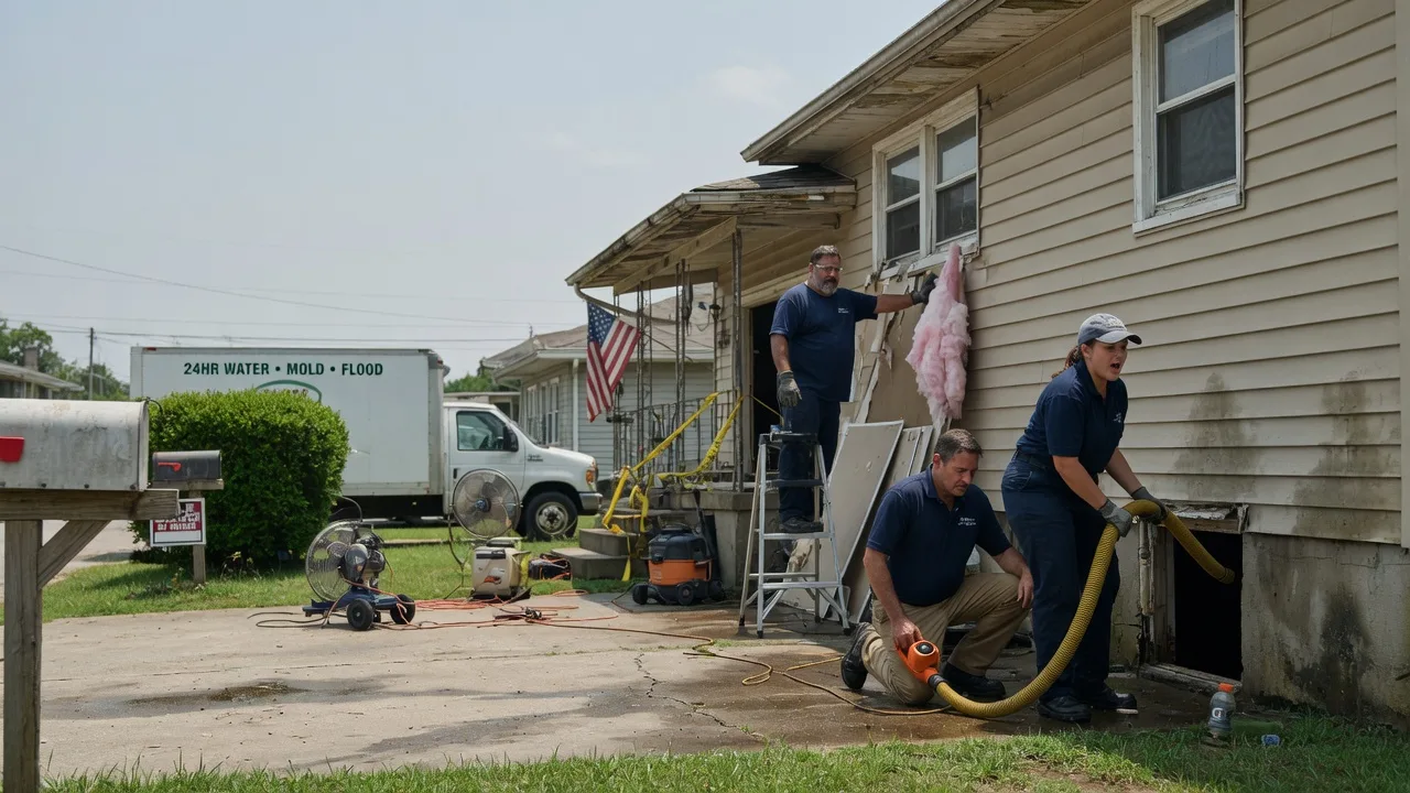 Water Damage Repair in Cromwell, IN near me